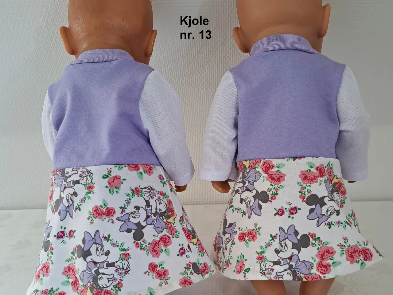 Billede 2 - Kjoler til Baby Born på 42 til 43cm.