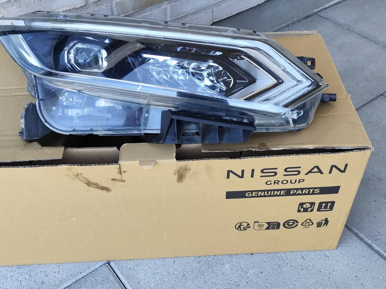 Billede 3 - Forlygte til Nissan Qashqai