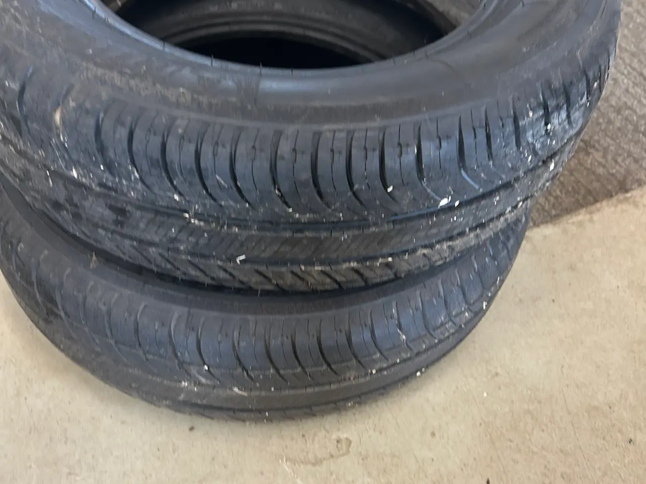 Billede 3 - 2 Michelin dæk aldrig været monteret 185.65.14