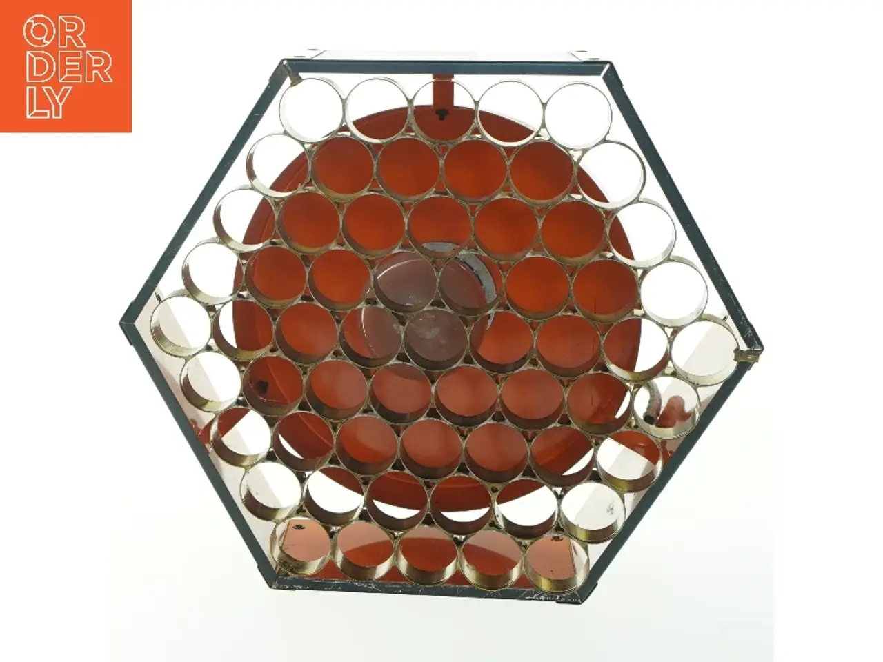 Billede 1 - Dårligt billede Retro loftlampe (str. 24x27 cm)