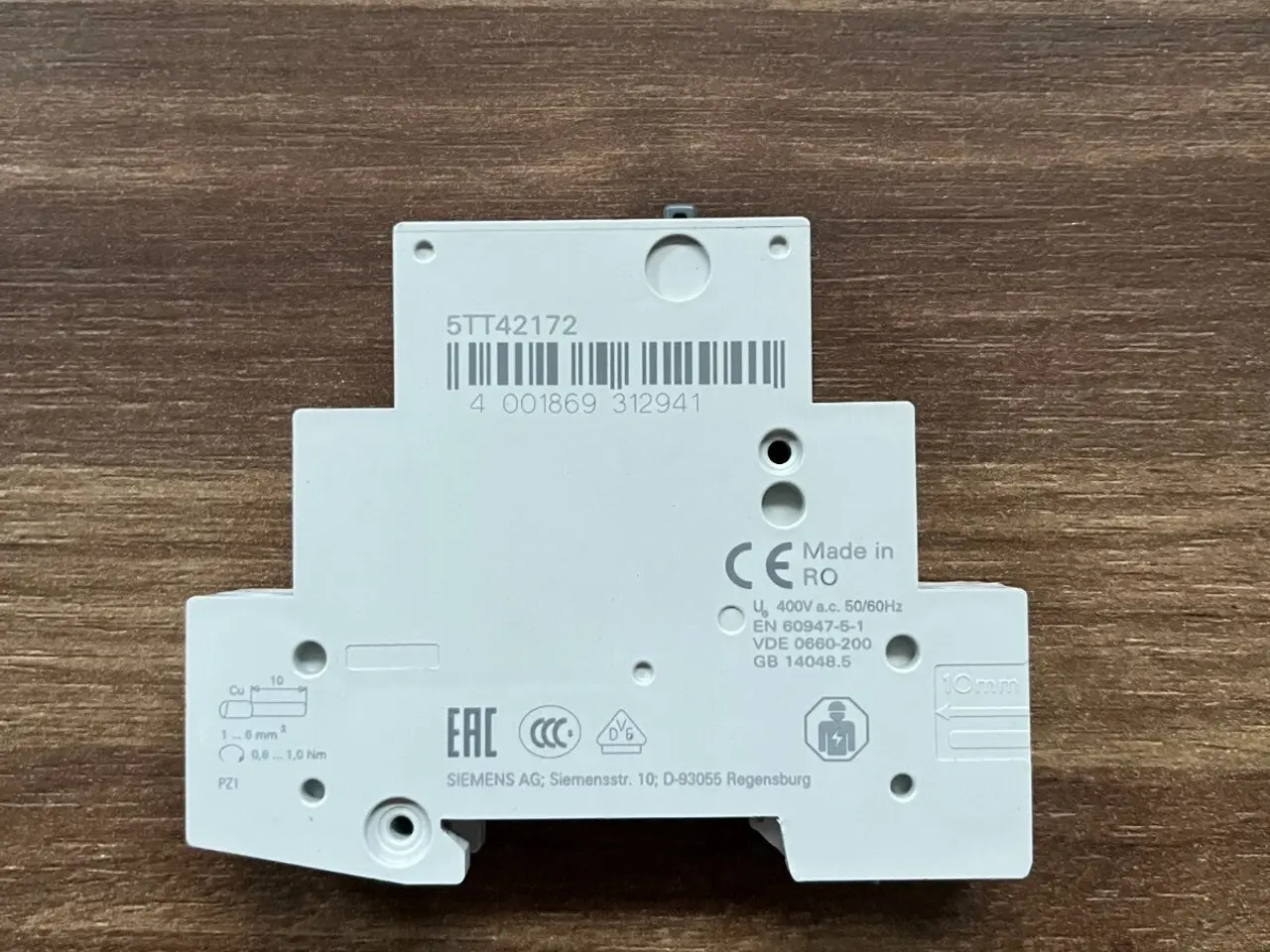 Billede 5 - Siemens 5TT4217-2 Control relæ, 16A 400V, DIN Rail