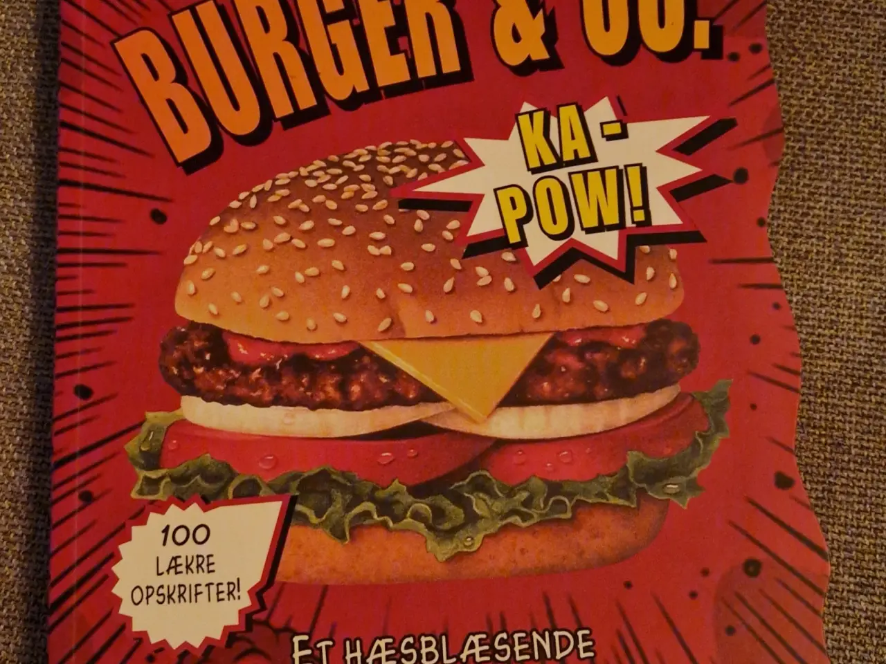 Billede 1 - Burger og Co kogebog