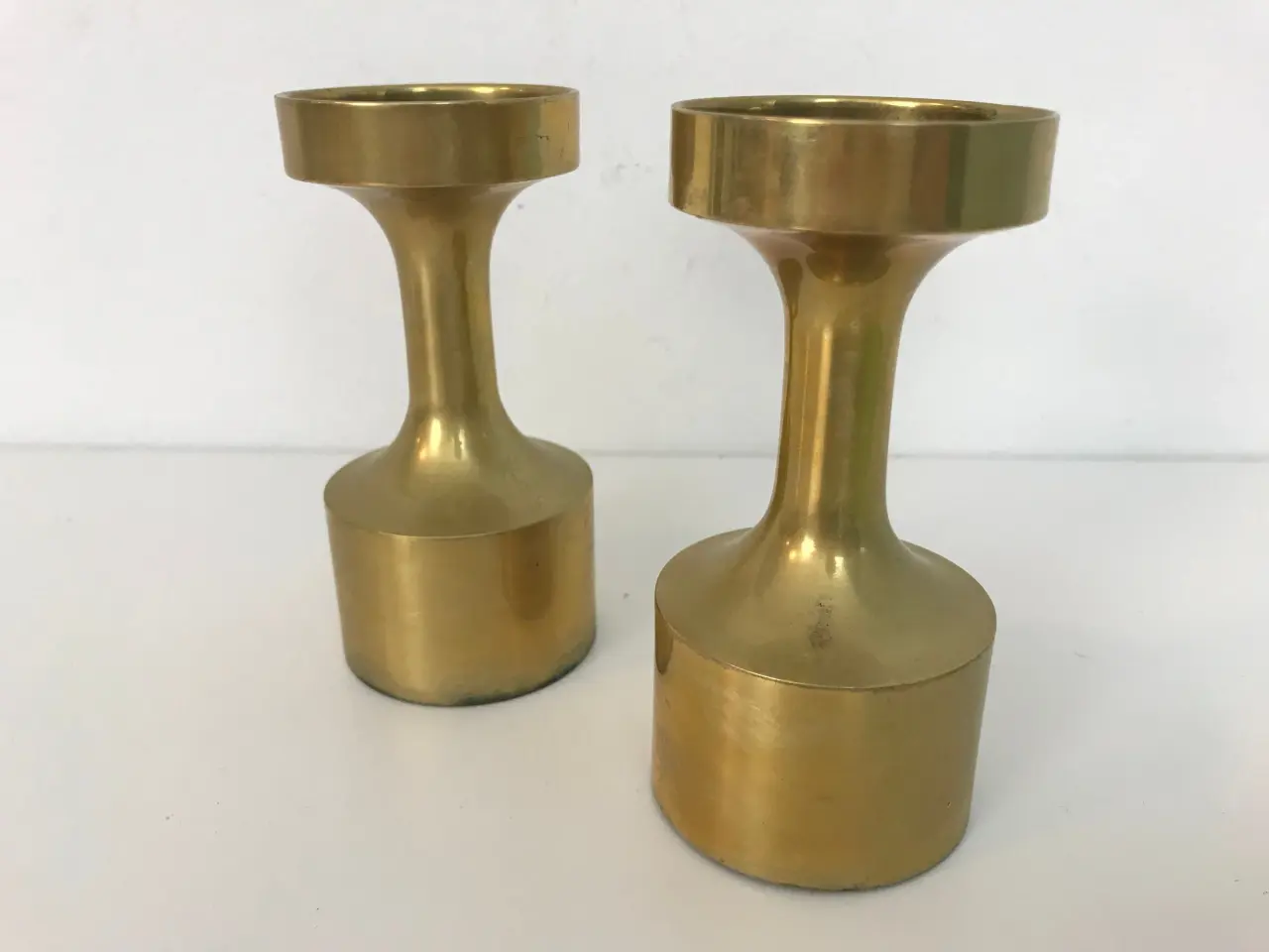 Billede 7 - Et sæt retro messing stager