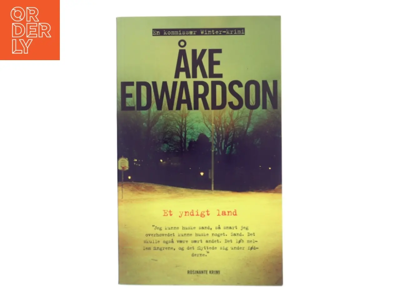 Billede 1 - Et yndigt land af Åke Edwardson (Bog)