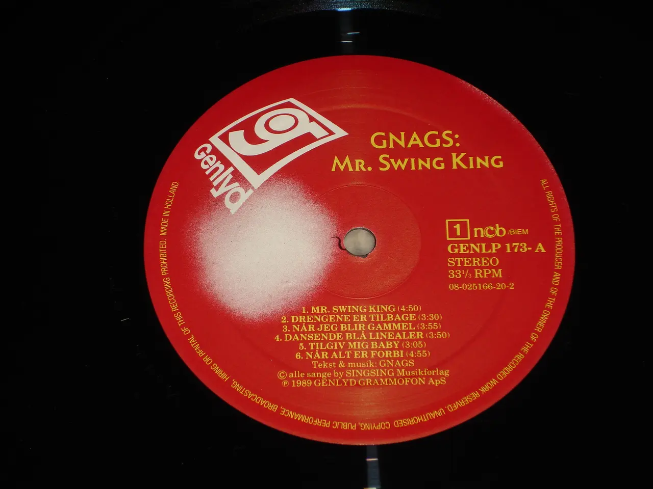 Billede 5 - (Sender gerne) Gnags – Mr. Swing King