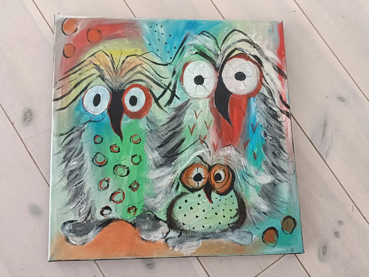 Billede 1 - Maleri 40 x 40 cm
