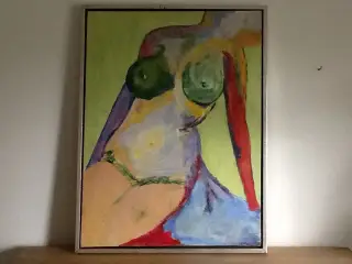 Malerier i smukke farver 60 x 80 cm