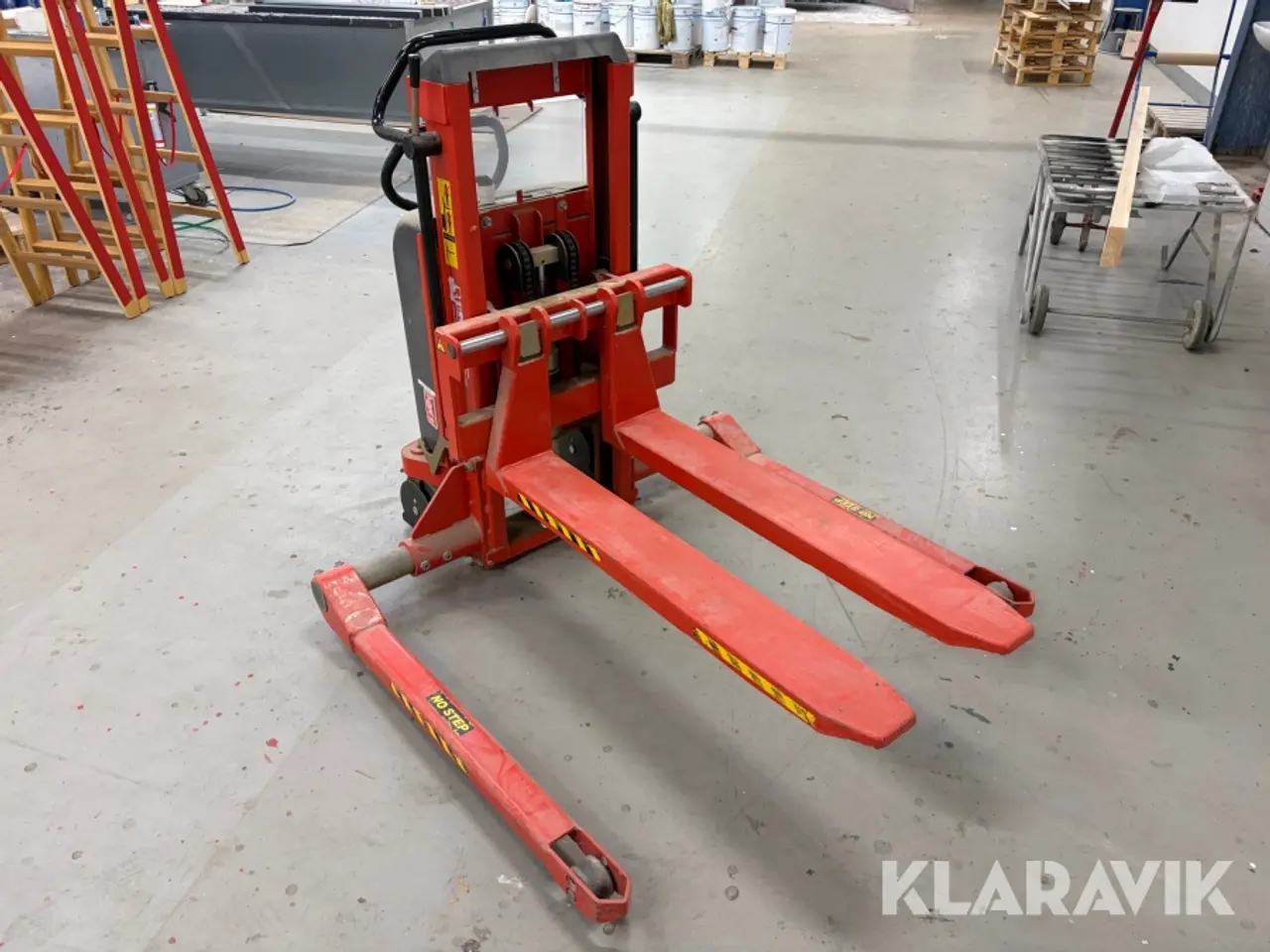 Billede 4 - Palleløfter med el-hejs Logitrans ELFS 1001/890 1000kg
