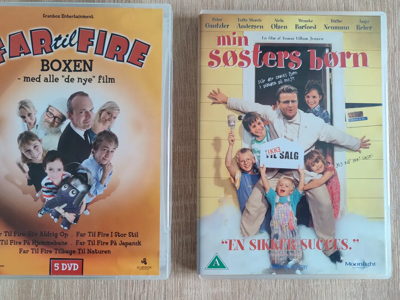 Billede 1 - Far til Fire box + Min søsters børn DVD film