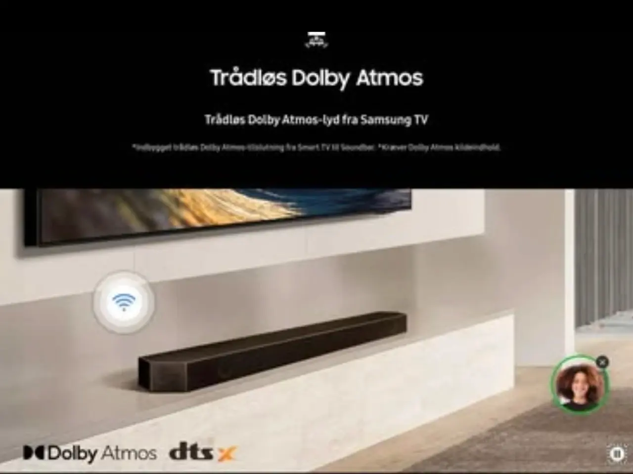 Billede 4 - Samsung soundbar HW-S810D/XE Dolby Atmos