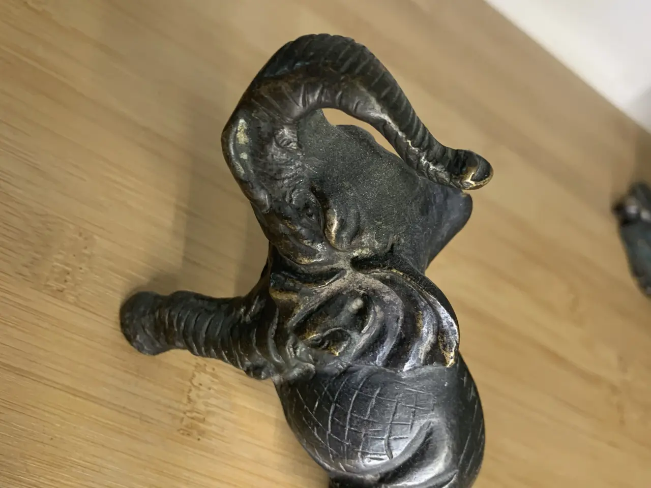 Billede 2 - Små dyrefigurer i ægte bronze – perfekte som gave