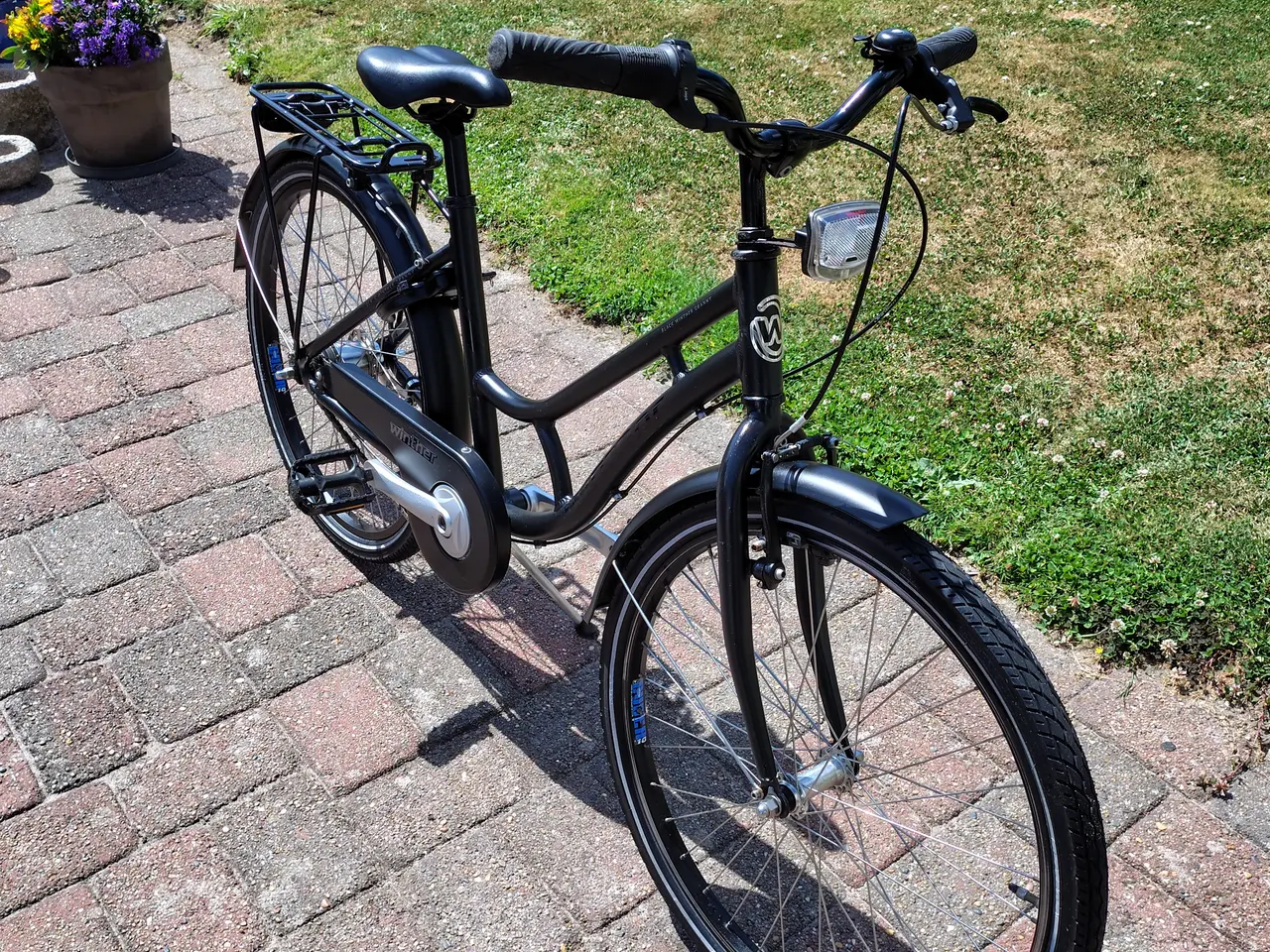 Billede 3 - Pigecykel str 24 tommer i meget fin stand