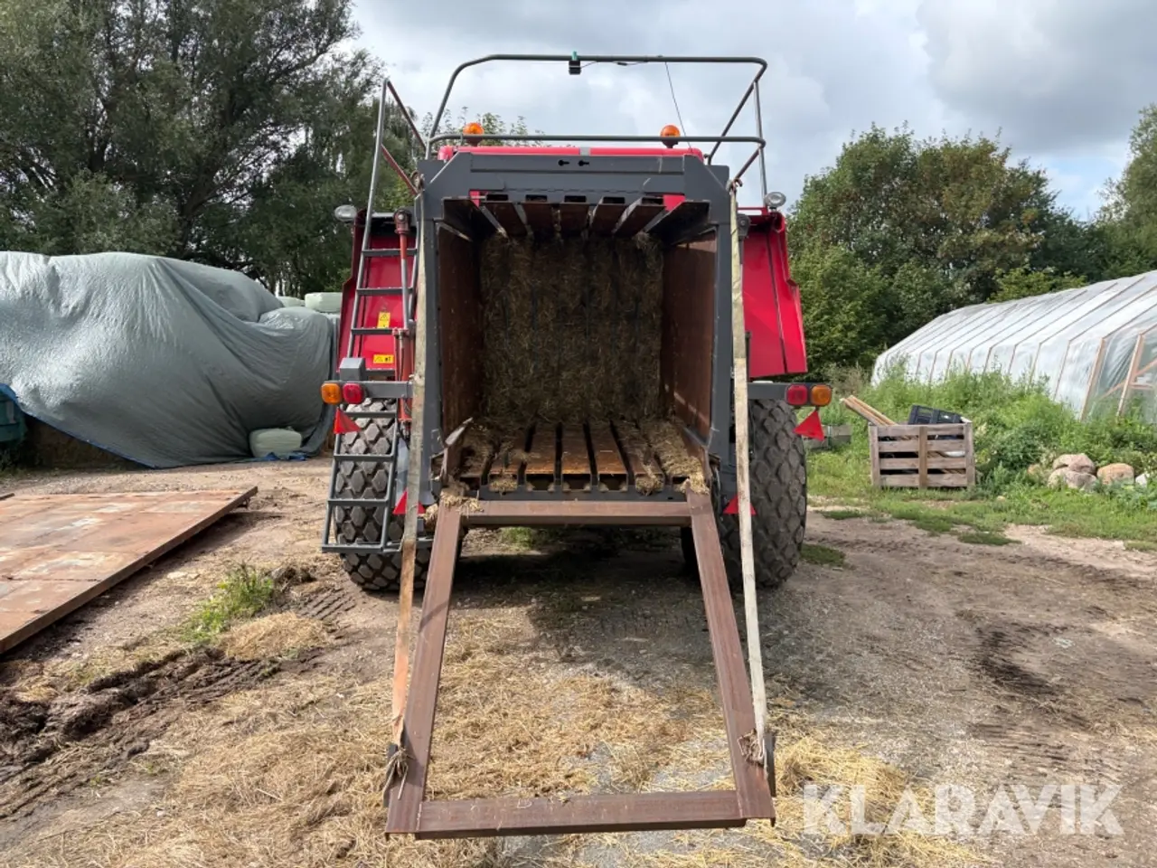 Billede 5 - Storballepresser Massey Ferguson 2190 4 × 4 fod
