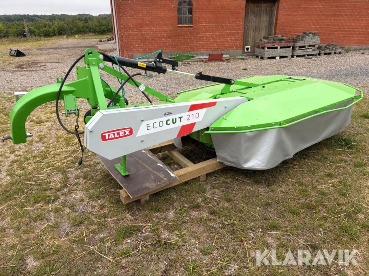 Billede 1 - Skivehøster / skårlægger Talex Ecocut 210 - 1 styk