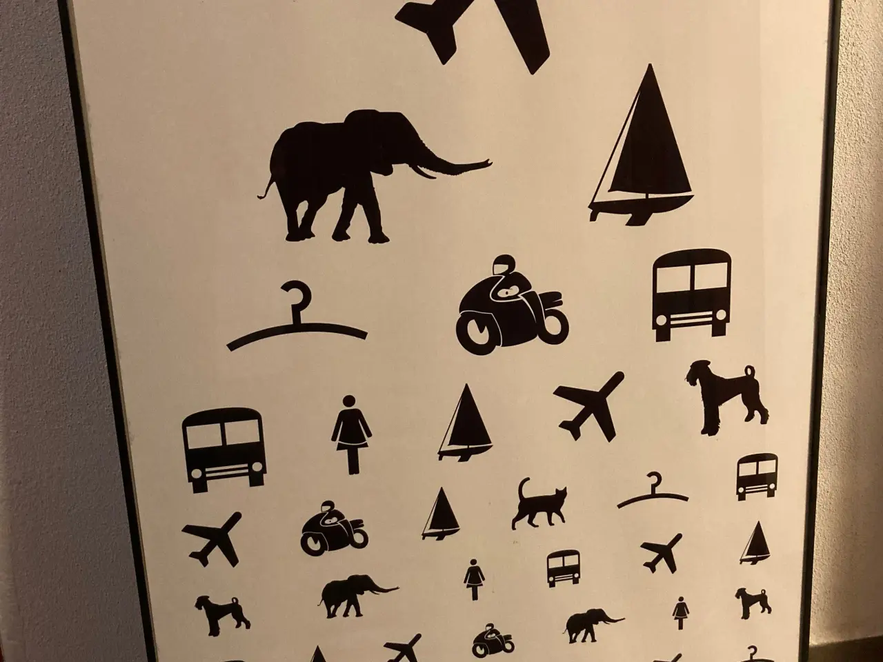 Billede 1 - Plakat/synsplakat indrammet