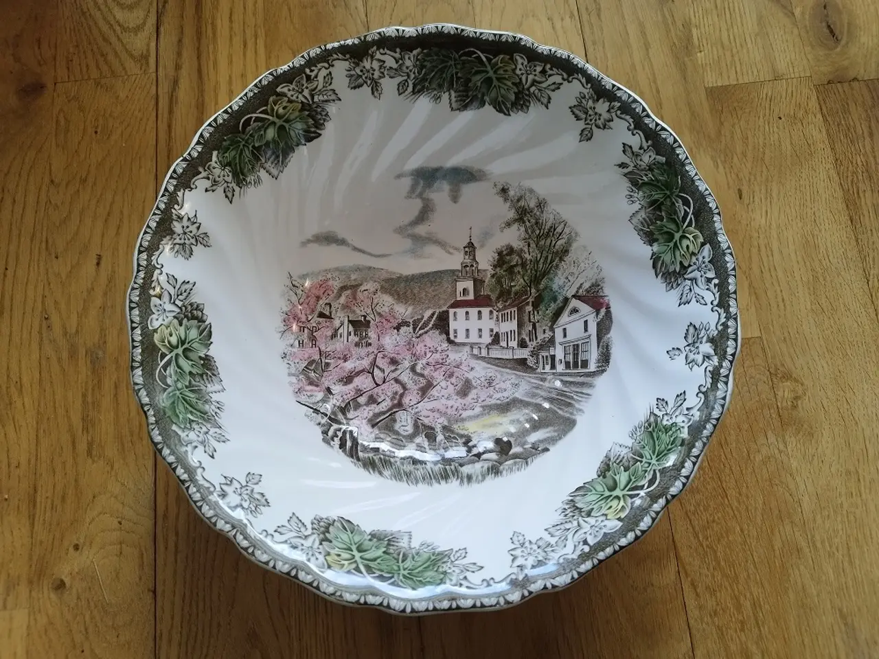 Billede 1 - The friendly village porcelæn skål