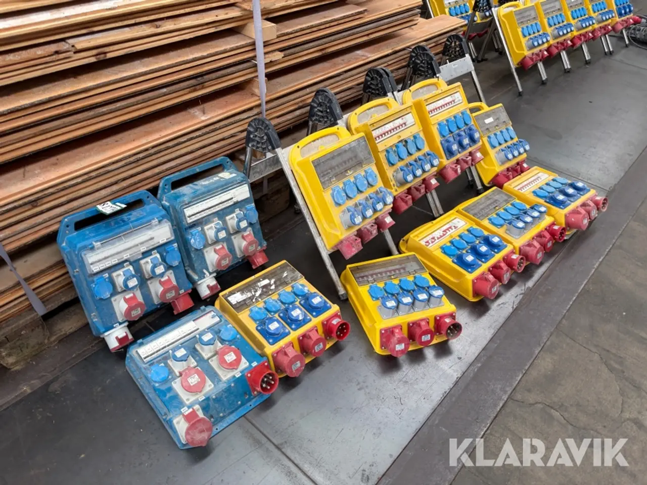 Billede 2 - Assorterede Byggestrømstavler - 12 styk