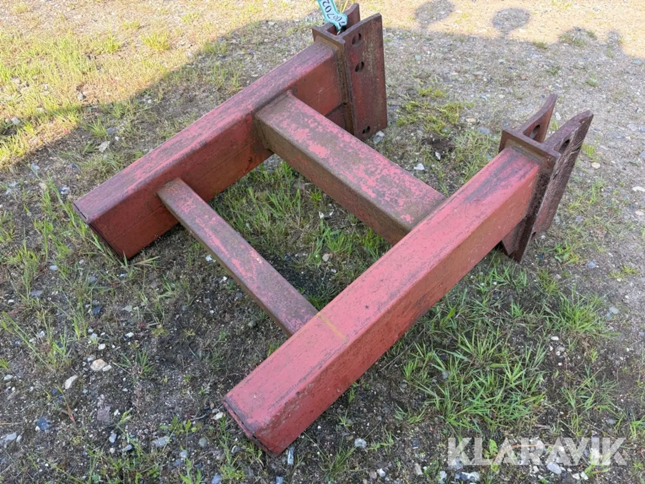 Billede 3 - Konsol til bagmonteret kran ubrugt - 1 styk