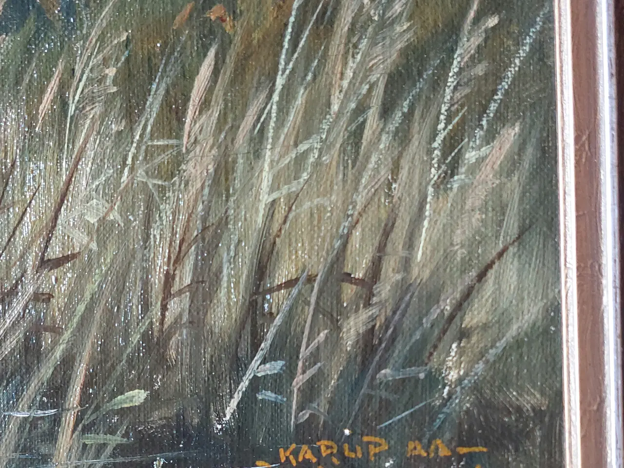 Billede 3 - BØRGE BALL - ( 1906 - 1979 ) - oliemaleri