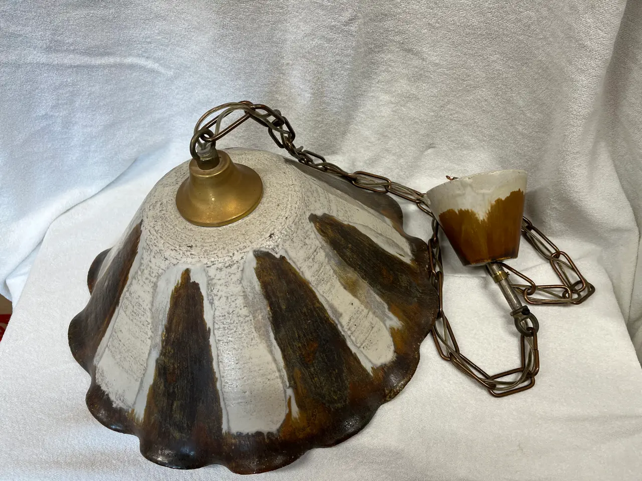 Billede 1 - loftlampe i keramik