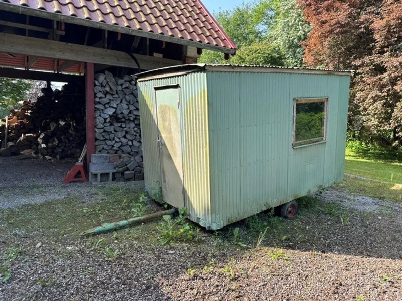 Billede 1 - Ældre skurvogn bortgives