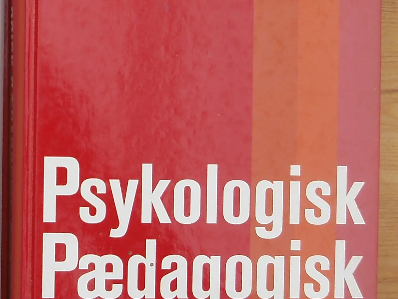 Billede 1 - Psykologisk Pædagogisk Ordbog