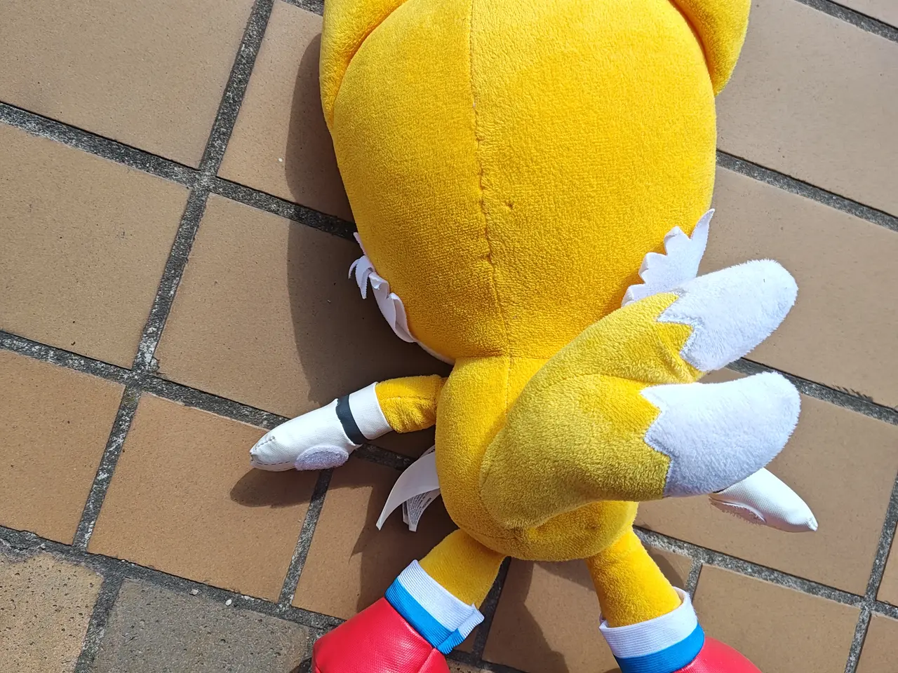 Billede 2 - STOR Tails Bamse fra Sonic the Hedgehog