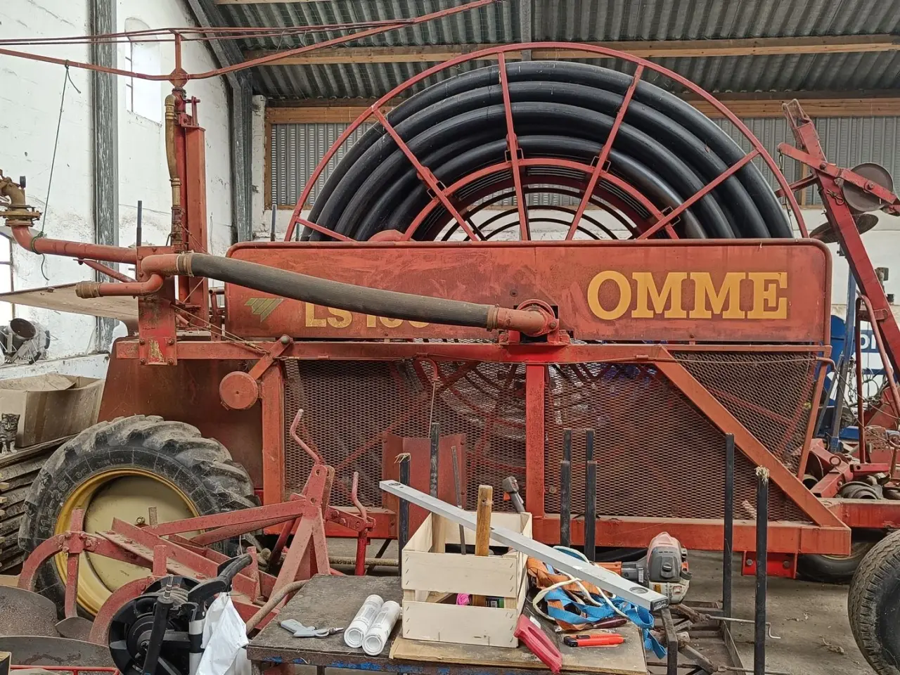 Billede 1 - Omme LS100 100 mm og 300 meter.