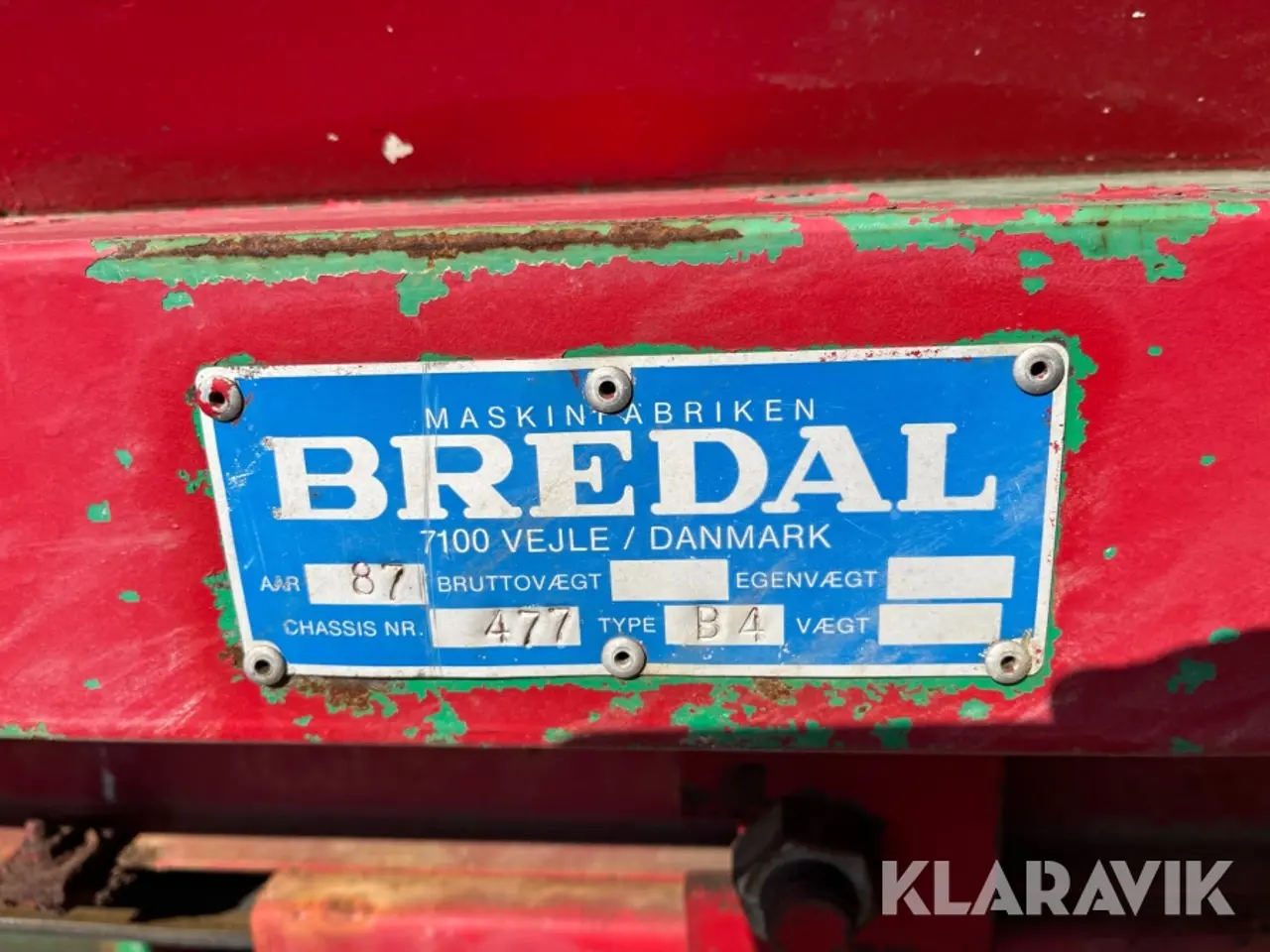 Billede 9 - Spredervogn Bredal B4 med overbygning