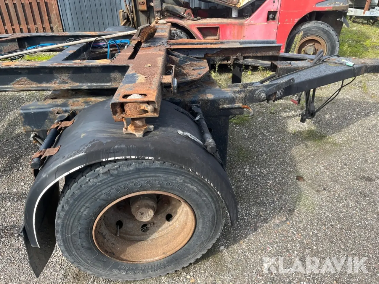 Billede 4 - Trailer Leci til 20 fods containere