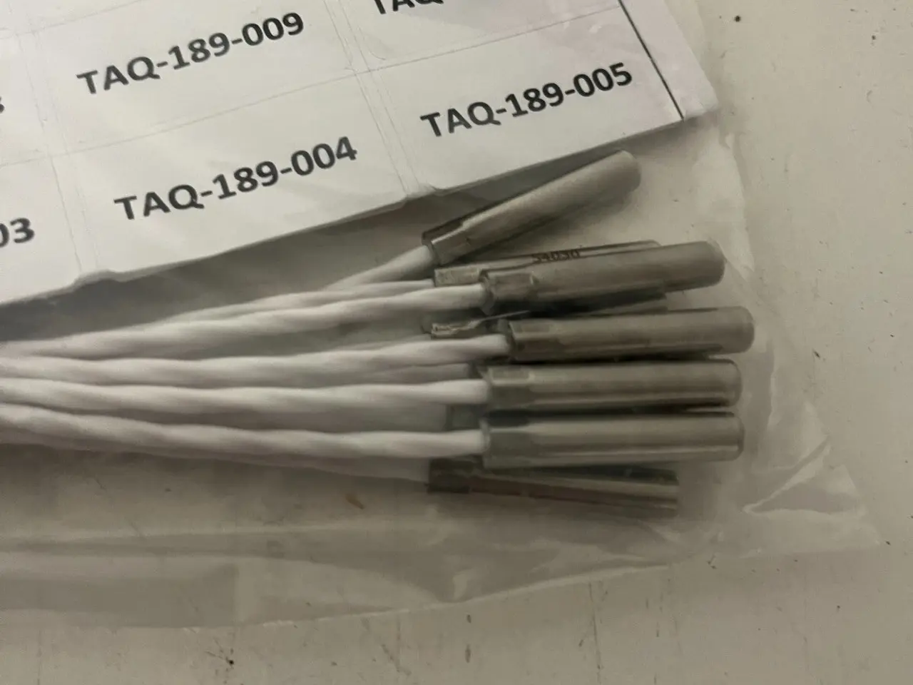 Billede 4 - parti of 10x Klingenberg PT100 Sensors 2xLed 145mm