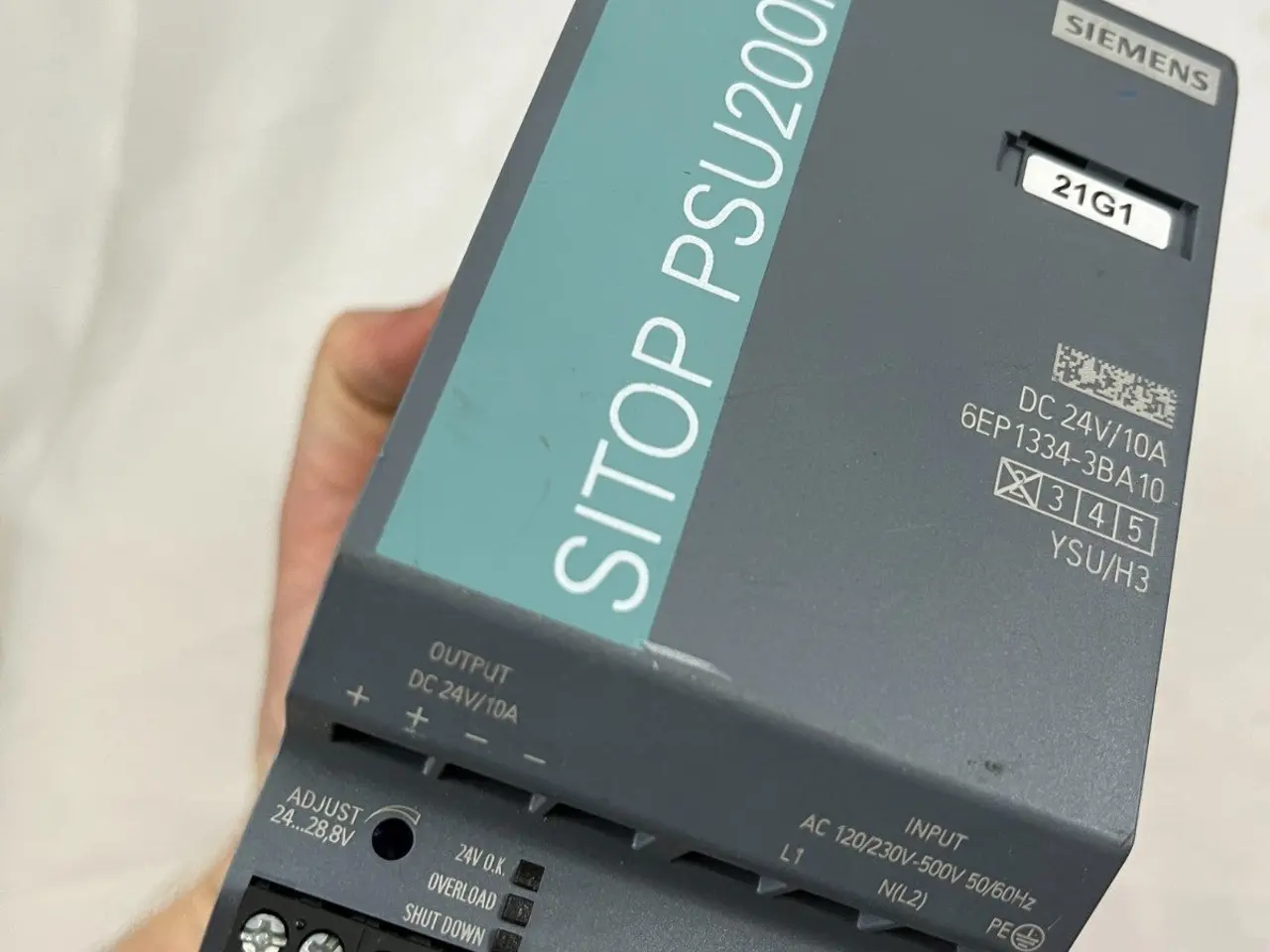 Billede 10 - Siemens SITOP PSU200M strømforsyning 6EP1334-3BA10