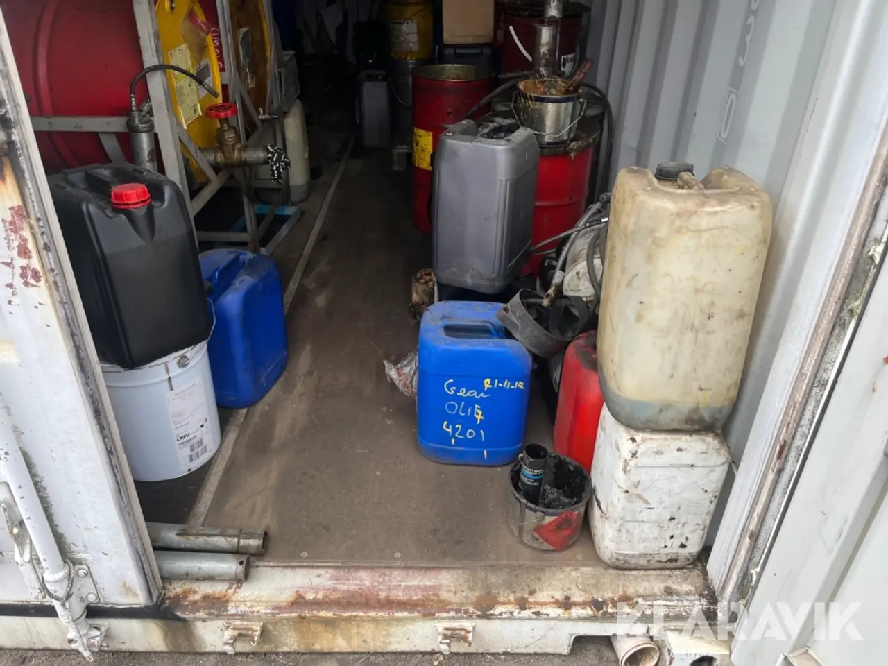 Billede 8 - 20Fods container med indhold smøre lager