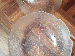 2 stk glas skåle Aspen Leaf-Arcorocserien,