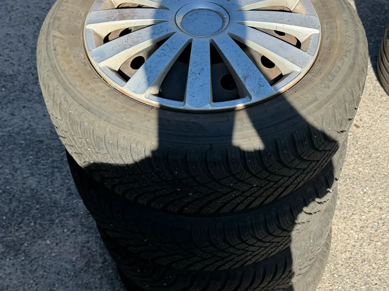 Billede 1 - 5x114.3Hyundai / Kia/ Mazda fælge med vinter dæk. 