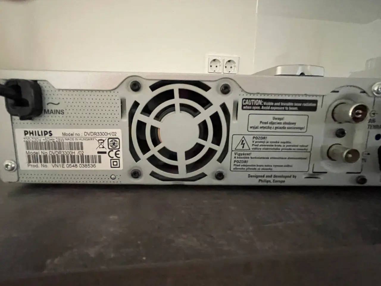 Billede 7 - Philips 3300H HDD&DVDPlayer/recordedDVD/Hard disk 