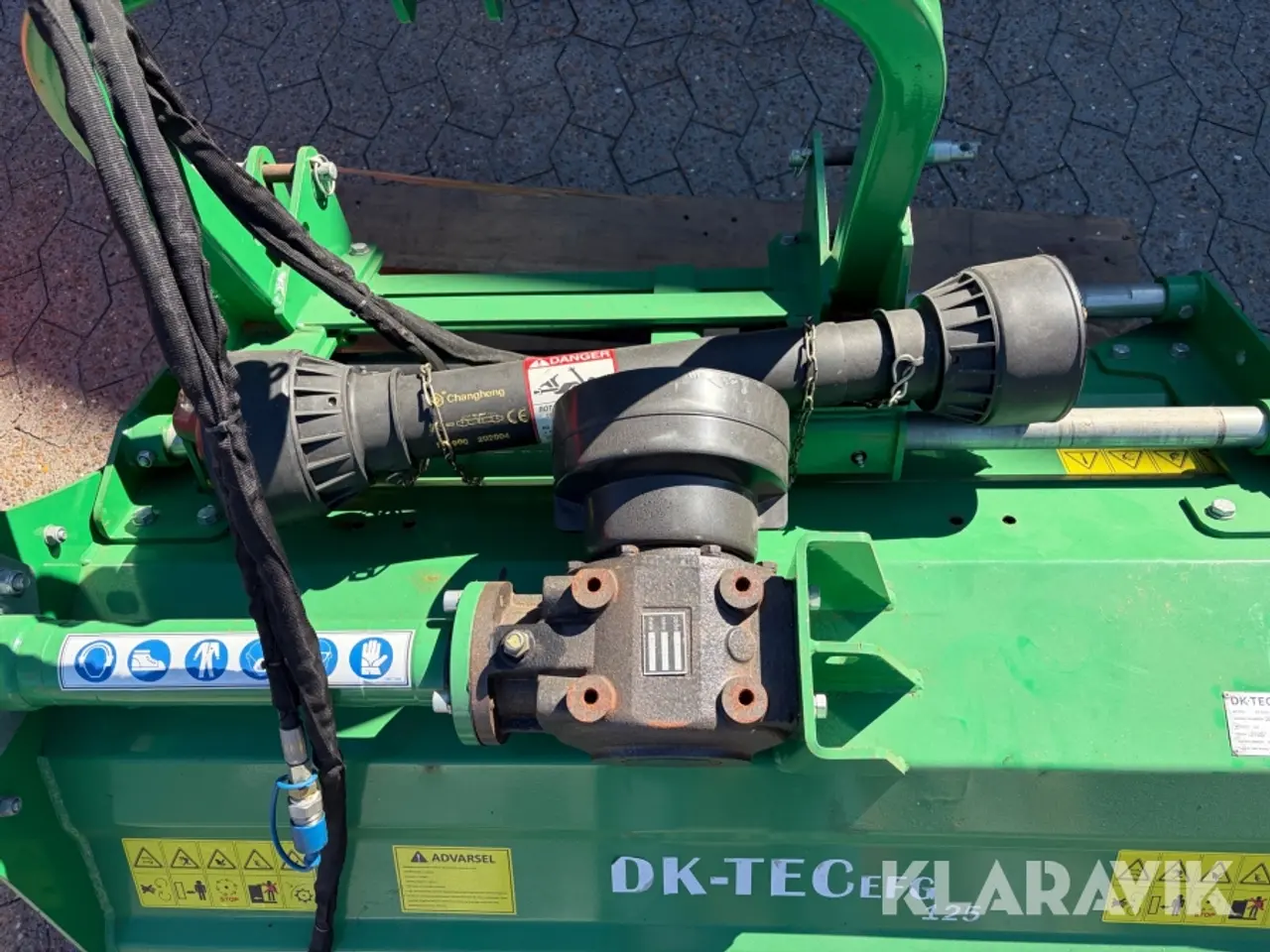 Billede 7 - Slagleklipper DK-Tec EFGCM125 med sideforskydning