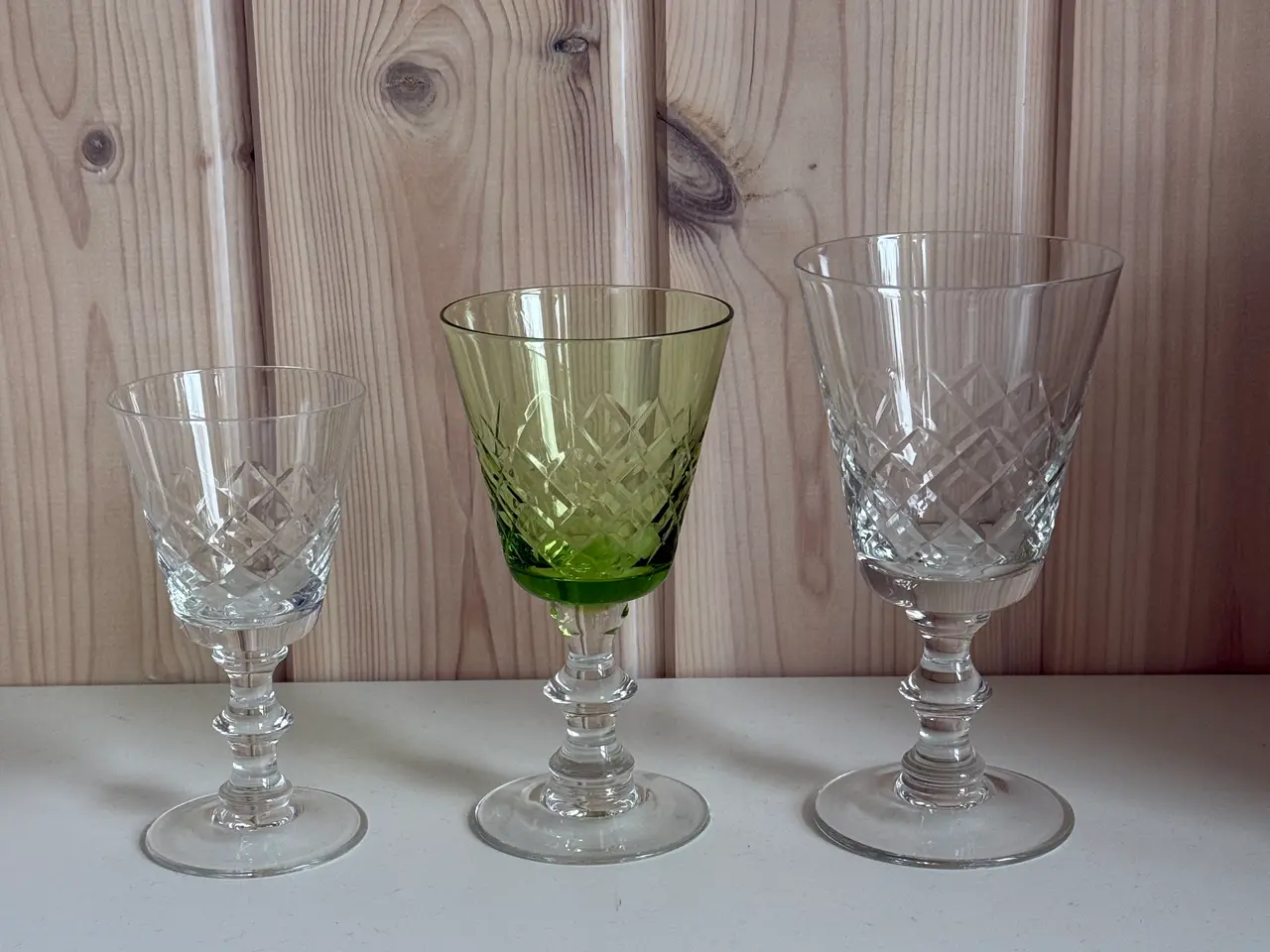 Billede 1 - Lyngby Glas krystal på fod
