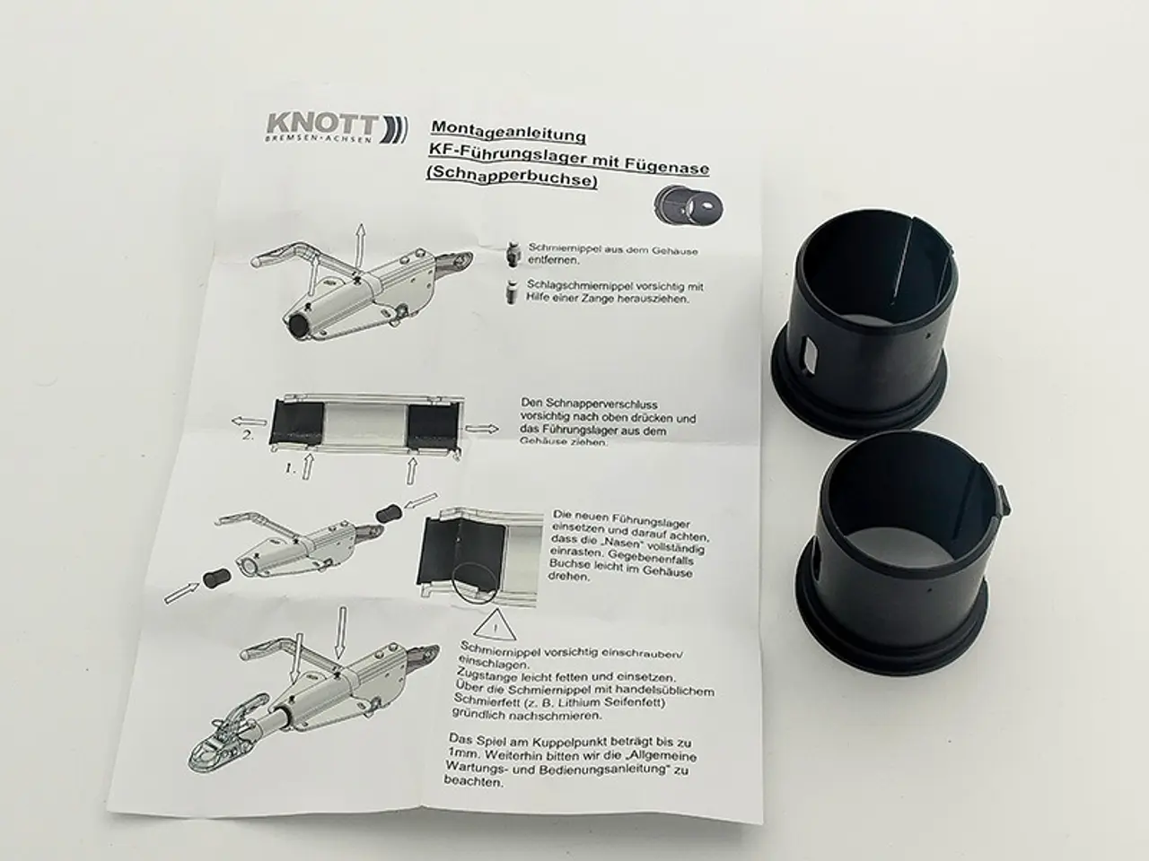 Billede 2 - Glidebøsningsæt KNOTT KF 27/30 - Ø50