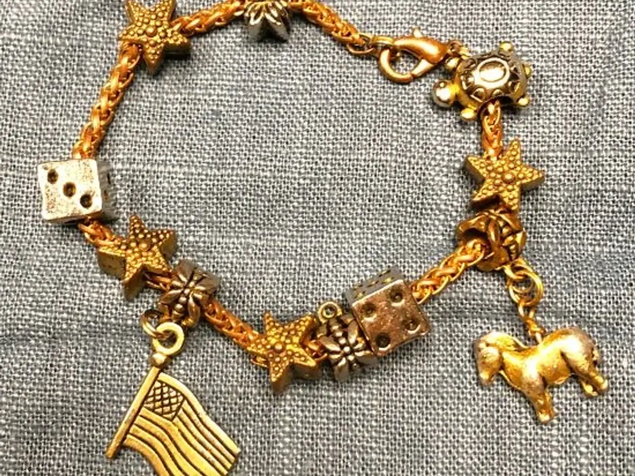 Billede 2 - Charm-armbånd. Armbånd med forskellige led.
