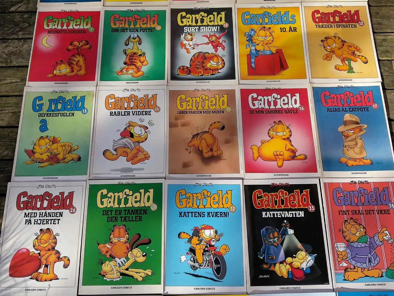 Billede 2 - 37 Stk. Garfield