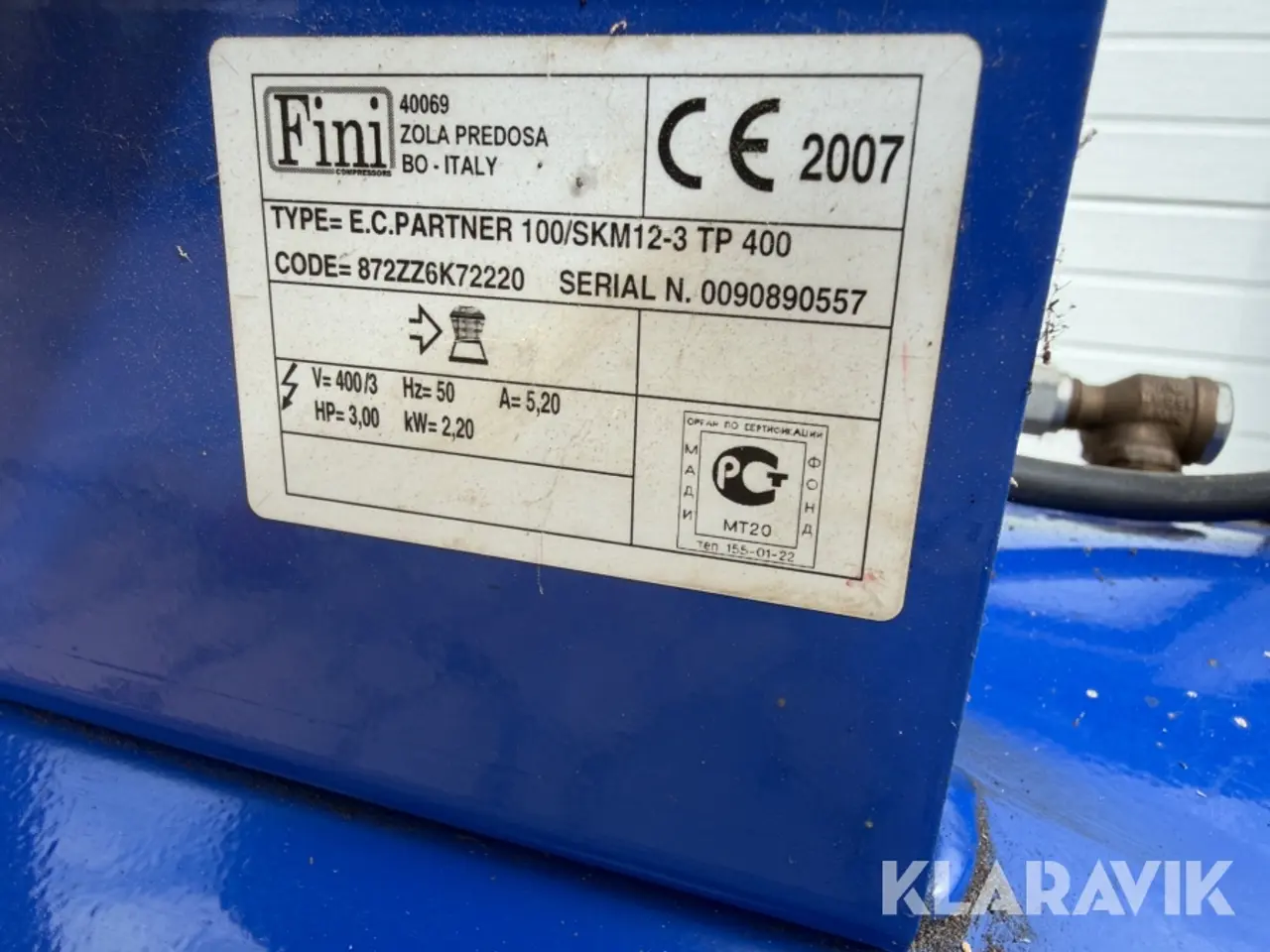 Billede 5 - Kompressor KGK TP 400