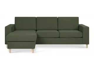 Thomas vendbar chaiselongsofa - Austin Winther moss Grøn