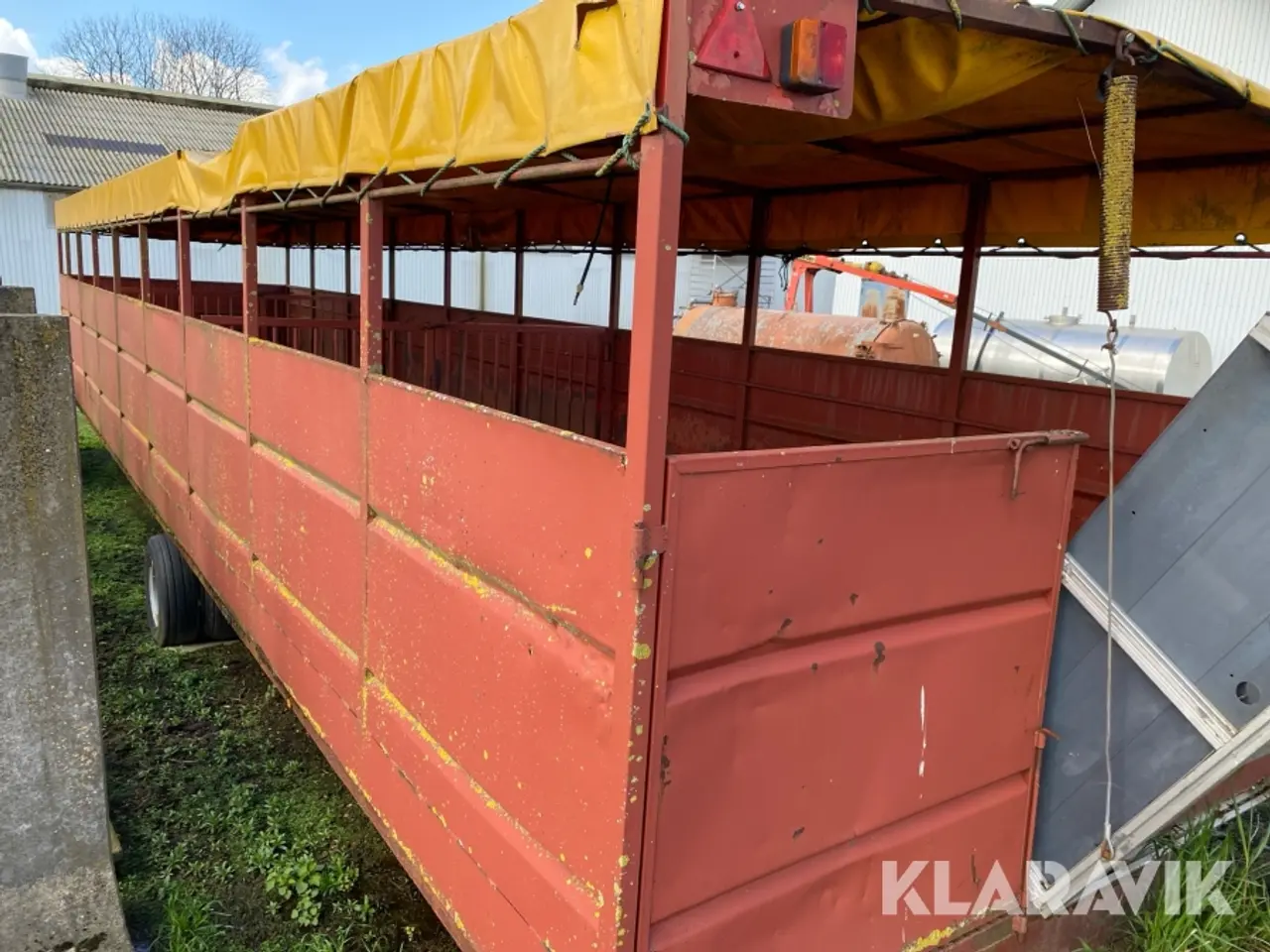 Billede 9 - Grise / kreaturvogn 28 m2