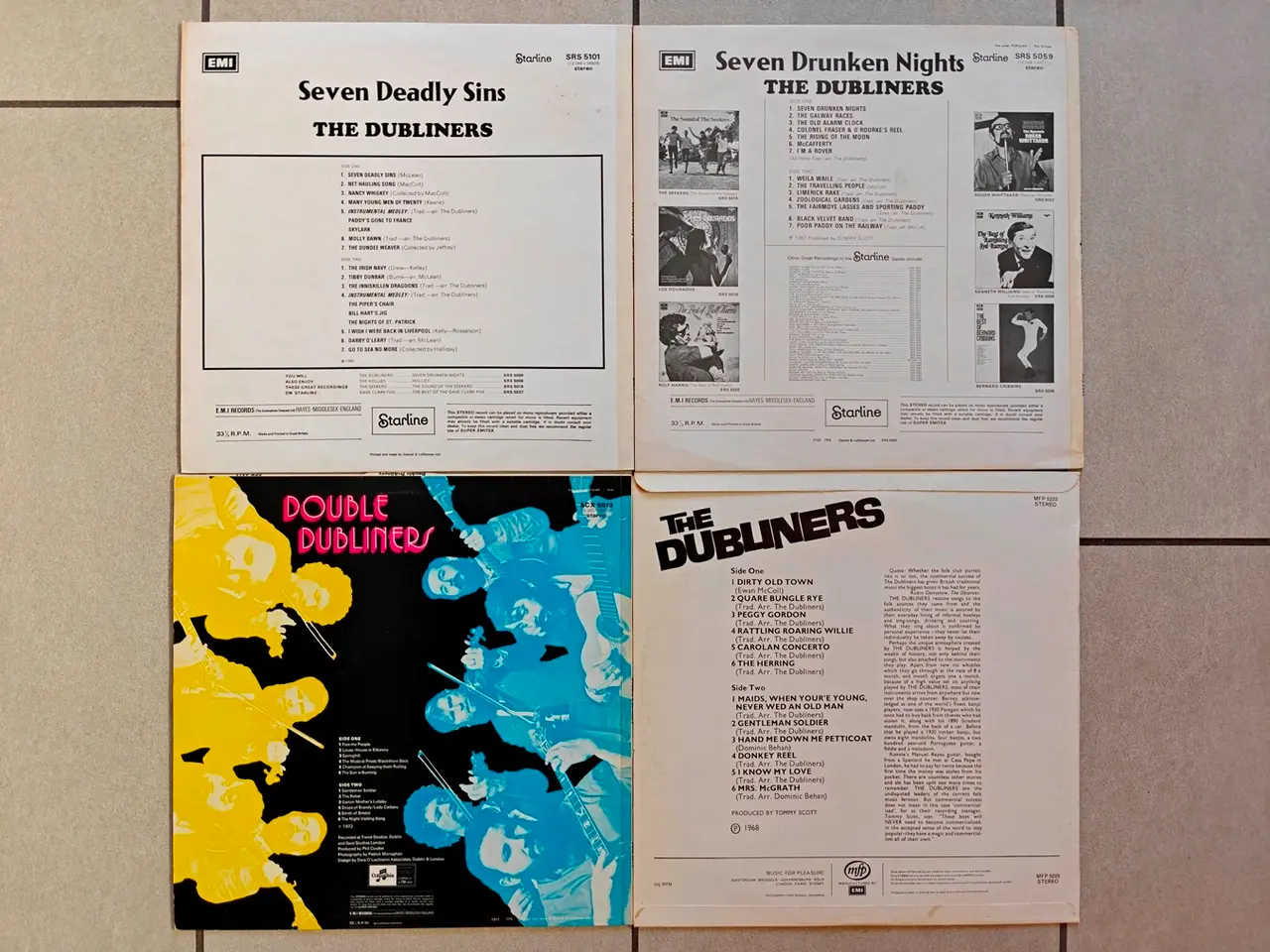 Billede 2 - LP, The Dubliners x4