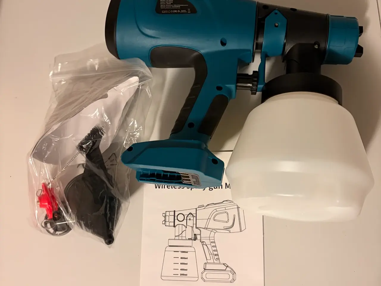 Billede 1 - Malerspray til batteri