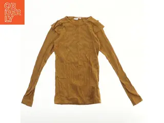 Langærmet ribbet bluse fra Name It (str. 134)