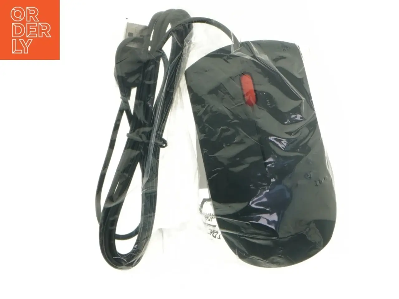 Billede 2 - Sort kablet mus fra Lenovo (str. 10 cm)