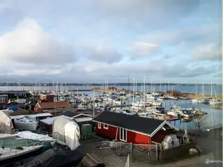 Unikt kontor med direkte udsigt over Fiskerihavnen og Øresund