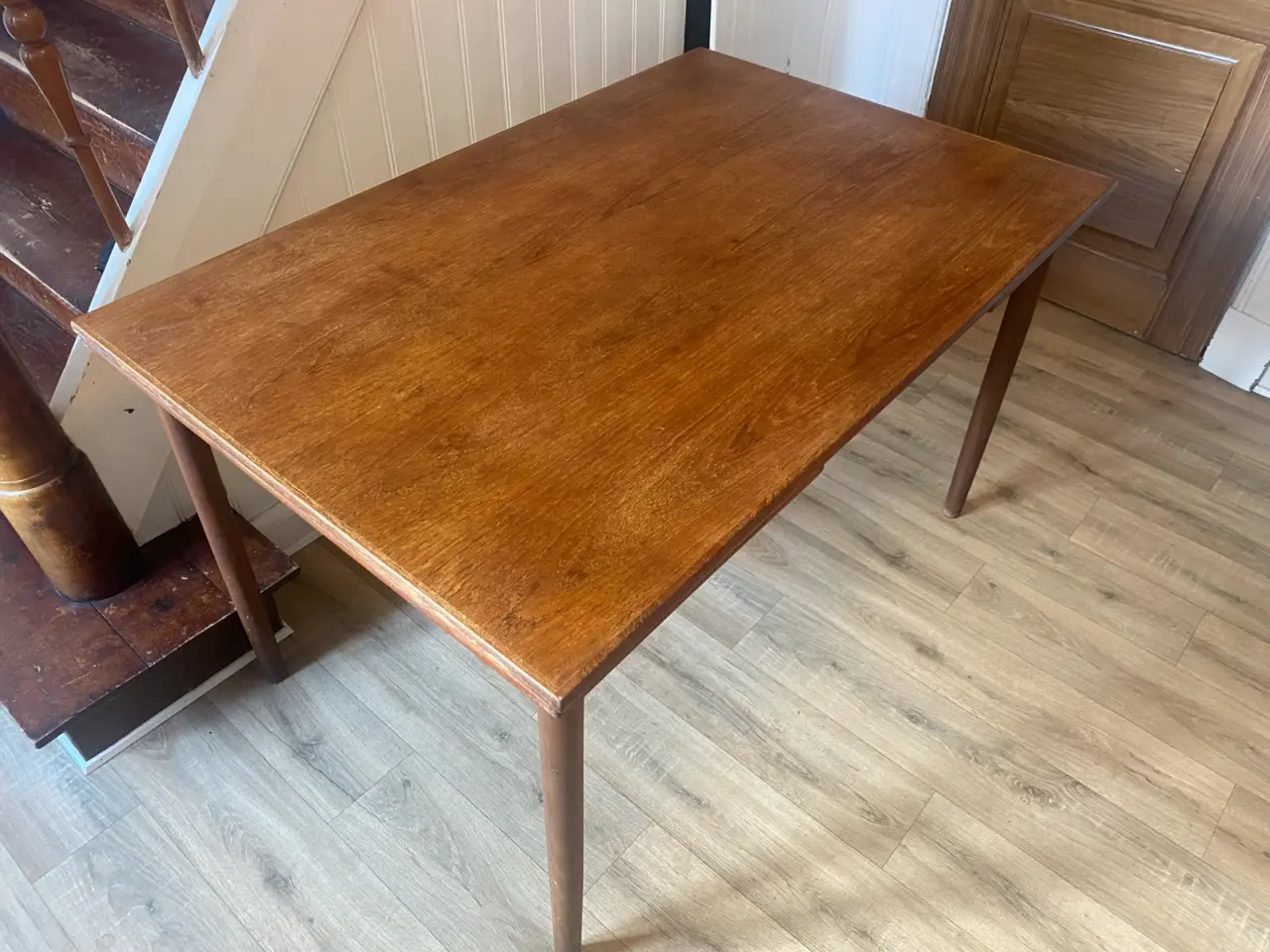 Billede 4 - Teak spisebord med hollandsk udtræk.